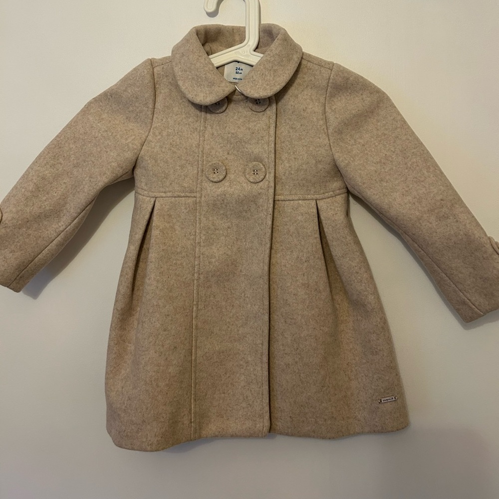 Girls Mayoral Pea Coat